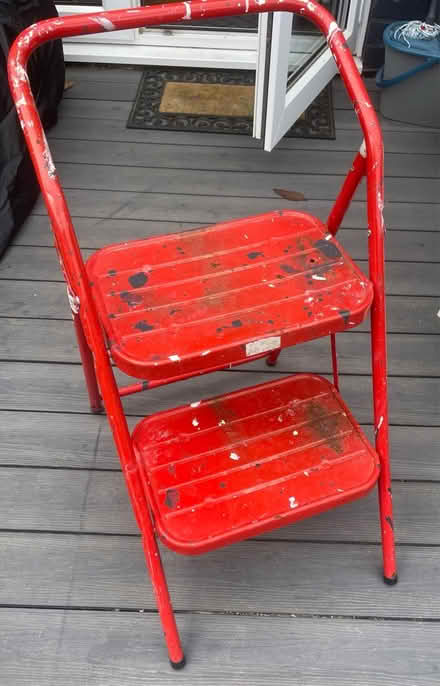 Photo of free Small Two step metal stepladder (Claughton) #1