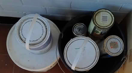 Photo of free Part used tins paint & varnish (Bentilee ST2) #1