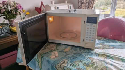 Photo of free Large microwave oven 650W #2 (Bollington SK10) #1