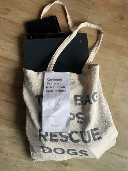 Photo of free Humanscale Keyboard Tray System (By Hackney Downs station E5) #1