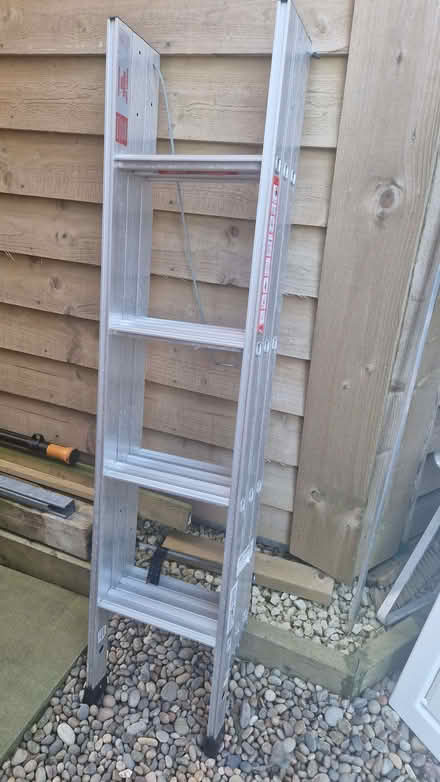 Photo of free Loft ladder. Loft trap door and access pole. (Stone Cross BN23) #1