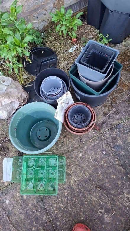 Photo of free Box ofPlant pots (Stroud GL5) #1