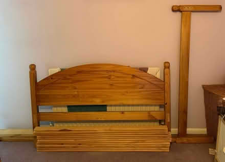 Photo of free Wooden Double-Bed frame (Wincobank S9) #1