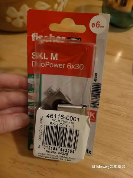 Photo of free Mirror fixtures (Moseley B13) #1