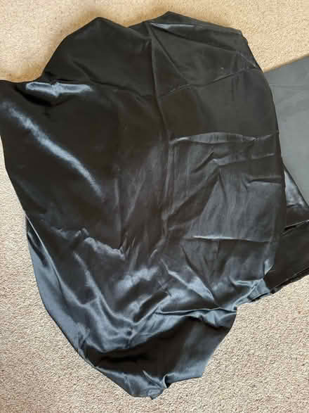 Photo of free Black polyester fabric (AB15) #1