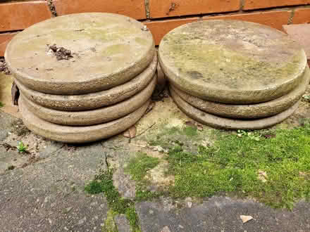 Photo of free Round paving Slabs/Stepping Stones (Woodloes Park CV34) #2