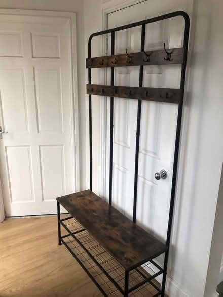 Photo of free Coat and shoe rack (High Green, S35) #1