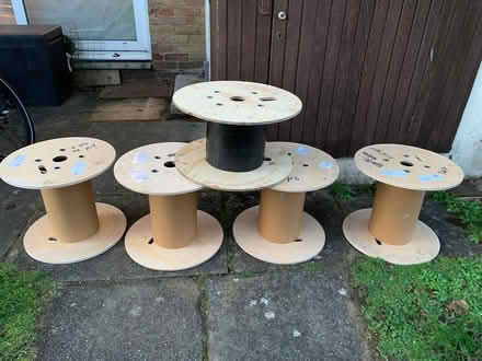 Photo of free Electrical cable reels (kids seats) (West Molesey.) #1