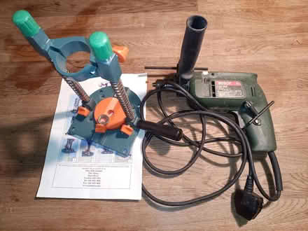 Photo of free Corded drill and drill guide (Hayling Island PO11) #1