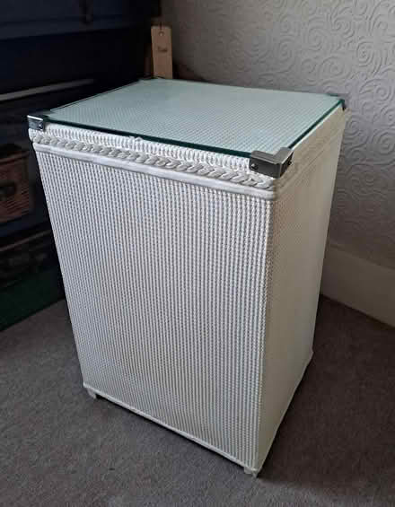 Photo of free Lloyd Loom style laundry basket (Bohemia TN37) #1