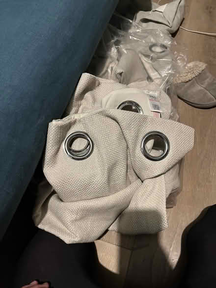 Photo of free Four Marks & Spencer curtains (Acton/Askew Road) #3