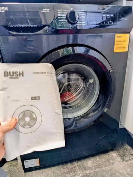 Photo of free Bush WMT0712EB 7KG 1200 Spin Washing Machine - Black (Surrenden BN1) #1