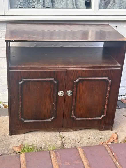 Photo of free Mahogany 2 Door Cabinet (Selly oak Birmingham B29) #1