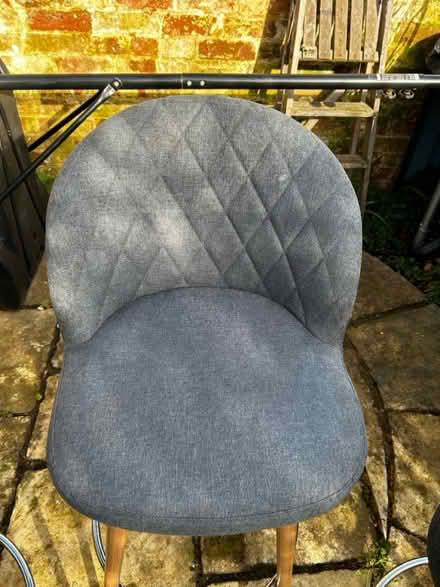 Photo of free 3 x Dunelm Grey Bar Stools (Epsom) #4