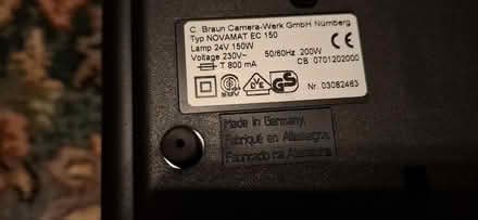 Photo of free Slide Projector (Harrogate HG1) #3