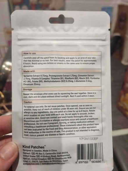 Photo of free Appetite patches (BN3) #2