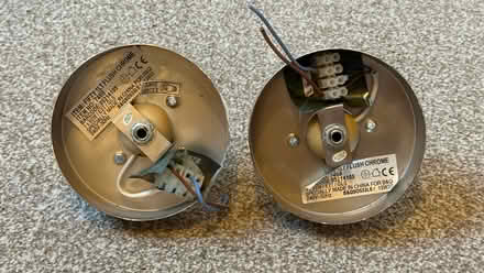 Photo of free 2x Chrome Light Fittings (Eastville BS16) #4