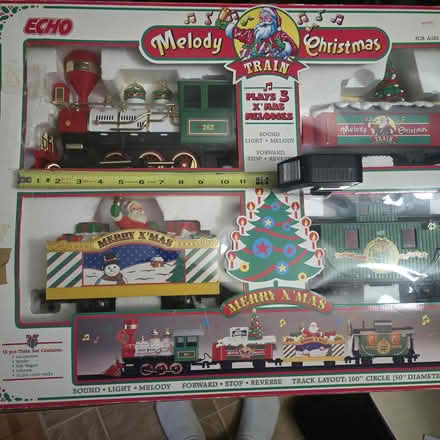 Photo of free Christmas Train Set -Plastic (Cloverhill 3) #1