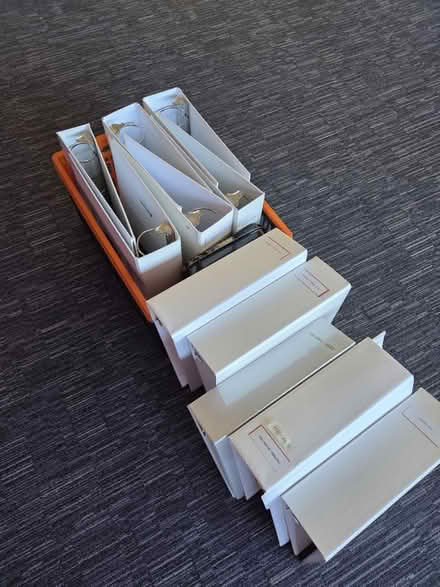 Photo of free White lever arch folders (BB1 5SJ) #3