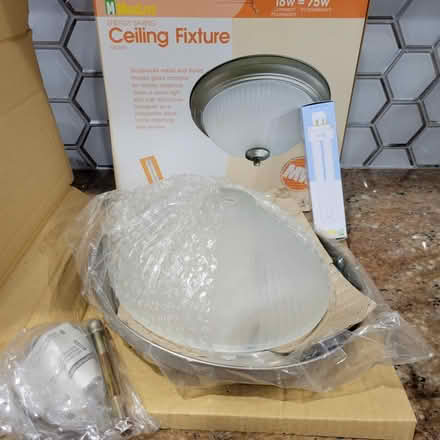 Photo of free New Ceiling light Fixture (Nassau County) #2