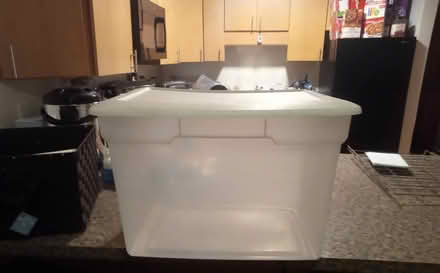 Photo of free storage bin + 4 under bed bins (Peekskill, NY) #3