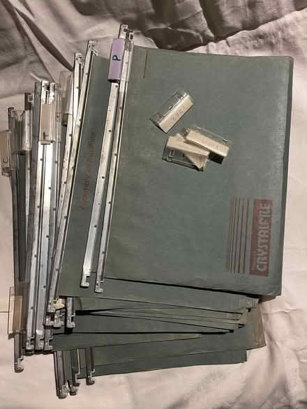 Photo of free Narrow hanging suspension files (Finsbury Park N4) #1