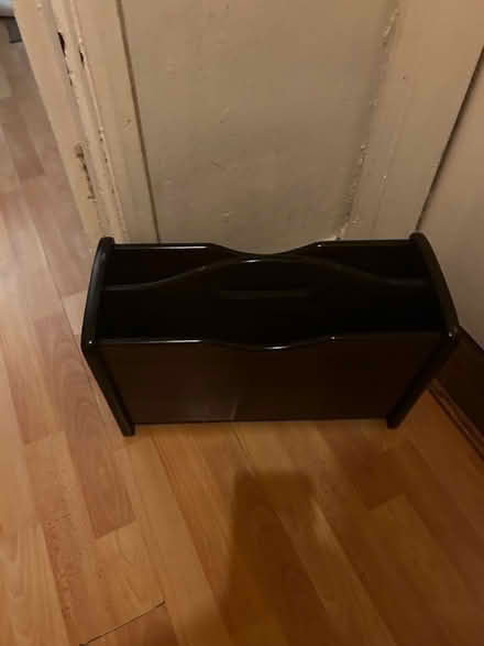 Photo of free Vintage wood magazine rack (Thornton Heath CR7) #2
