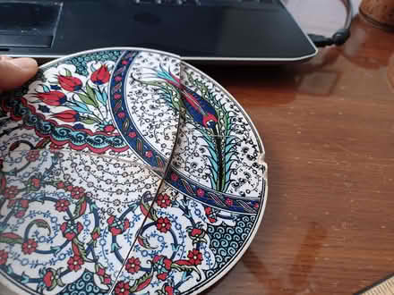 Photo of free Chipped item 2/ Turkish tile (near Britannia Plaza) #2