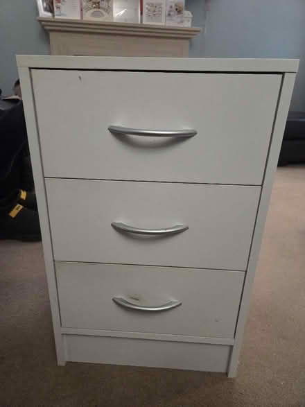 Photo of free 3 drawer Bedside cabinet (Little Heath RG31) #1