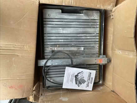 Photo of free Plasplug 115V Tile Cutter (Winterbourne Monkton SN4) #2