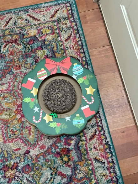 Photo of free Cat scratcher and ball toy (Near Chelmsford Center) #1