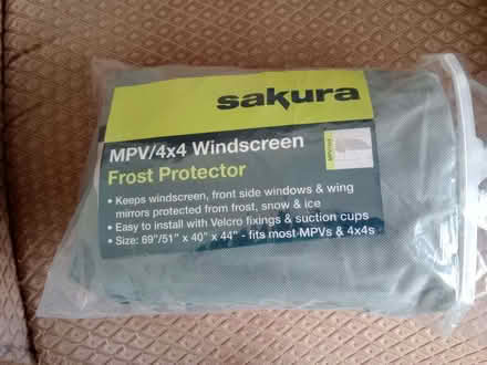 Photo of free windscreen frost protector. (Skidby HU16) #1