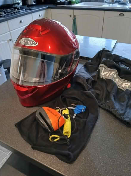 Photo of free Motorbike helmet (Crewe, Rope) #1