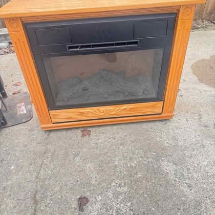 Photo of free Amish electric fireplace (Ypsilanti Township) #1