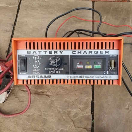 Photo of free Battery charger and jump leads (DE21) #1