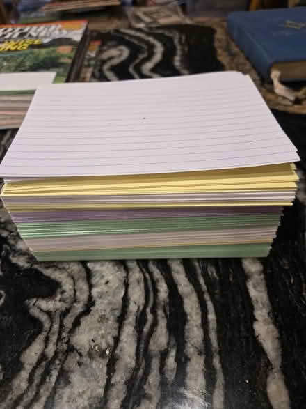 Photo of free Index cards (Ottsville) #1