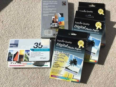 Photo of free 6"x4" (10cmx15cm) photo paper (Millhouses S7) #1