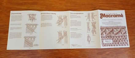 Photo of free Booklet: A simple start to Macramé (Emsworth PO10) #3