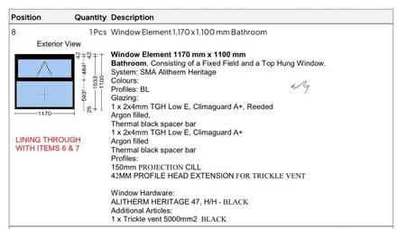 Photo of free Black aluminium heritage window (S17 Dore) #2