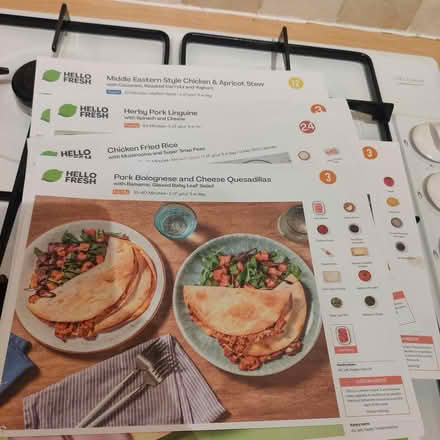 Photo of free Hello fresh recipe cards (B13 Billesley) #1