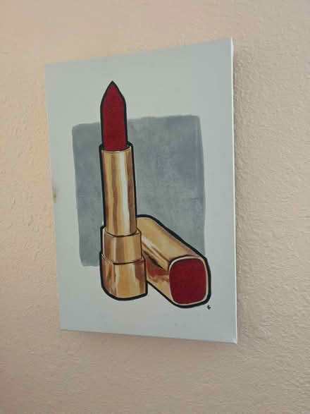 Photo of free Lipstick canvas print (Berryessa) #1