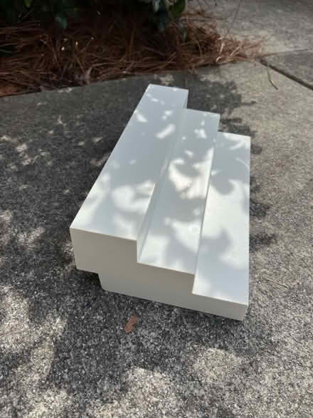 Photo of free sturdy plastic shelf piece used (Morgan Falls. No Sandy Springs) #1