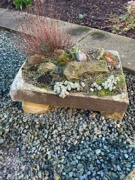 Photo of free Heavy stone planter (S35) #1