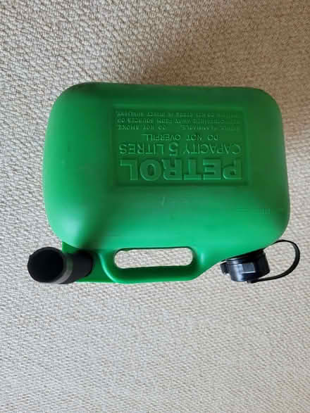 Photo of free Petrol Can 5 Litre (Grange-over-Sands LA11) #1