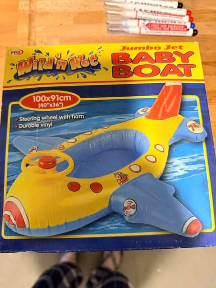 Photo of free Baby boat for the pool (Whitton TW3) #1