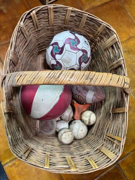 Photo of free Basket of balls (Brigadoon neighborhood) #1