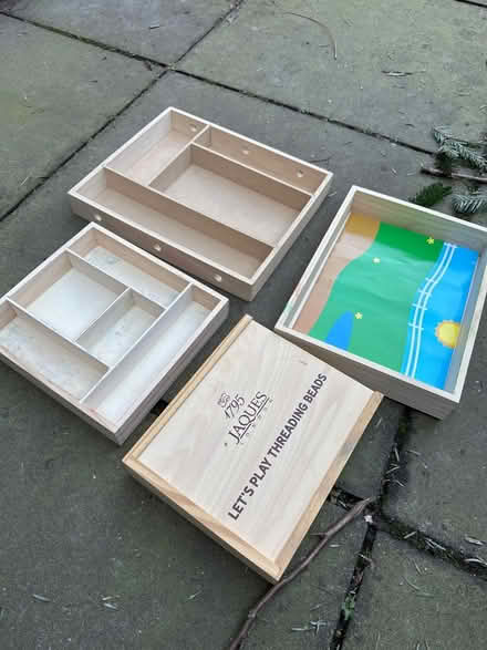 Photo of free Wooden boxes/trays (Hillsborough S6) #1