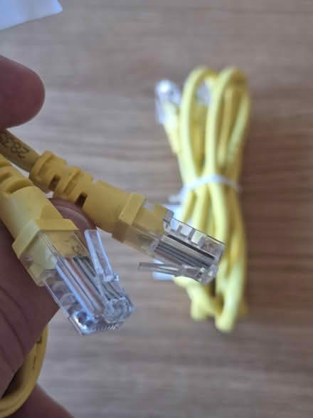 Photo of free 2 x ethernet cables (Bedhampton PO9) #2
