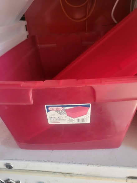 Photo of free Plastic Storage Bins (Lake Forest) #2