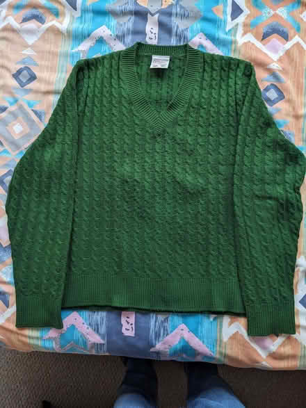 Photo of free Green jumper (ex WRVS) (Caversham Park RG4) #1